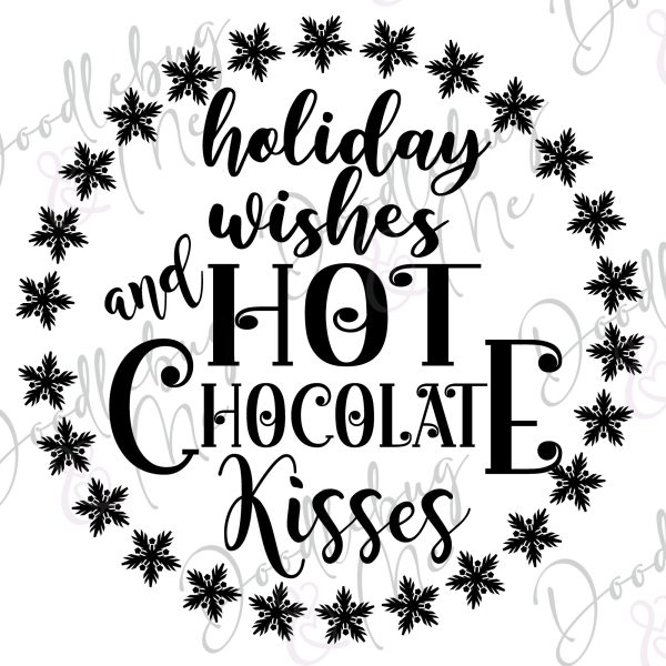 Holiday Wishes Hot Chocolate Kisses